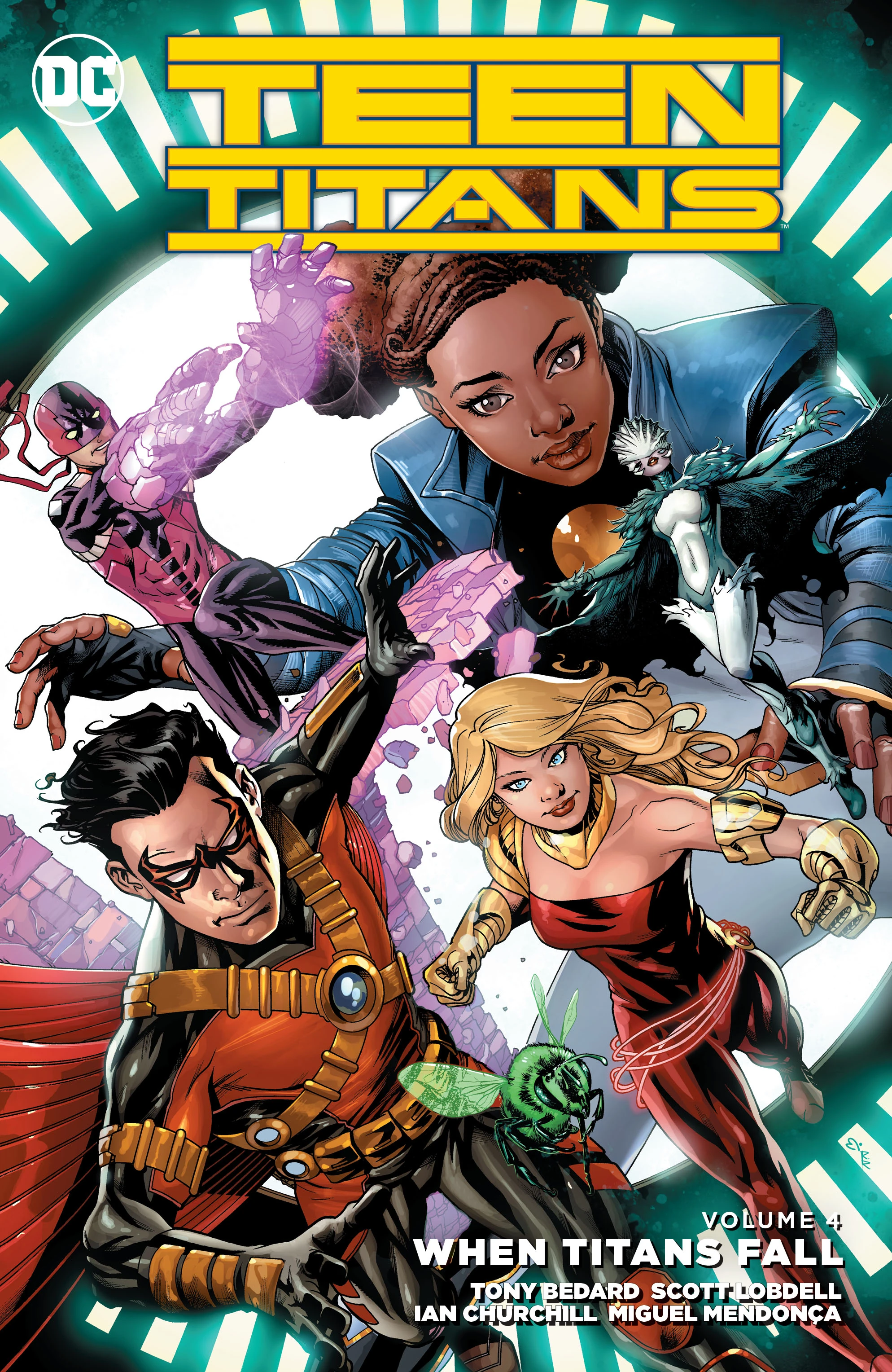 Teen Titans Vol. 4: When Titans Fall (DC, 2018) cover